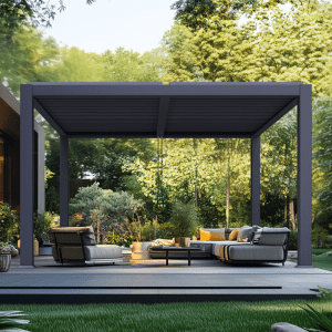 Electric Louvre Pergola 4x4m