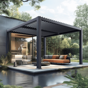 Electric Louvre Pergola 4x3m