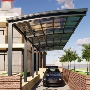 Single Carport 9m x 3m x 2.5m