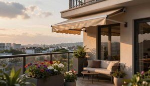 Protect your balcony from rain and sun!