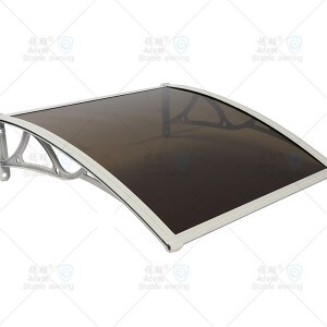 Aluminium Bracket Awning 800x800mm