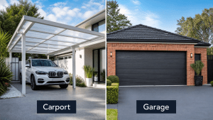 Carport vs garage